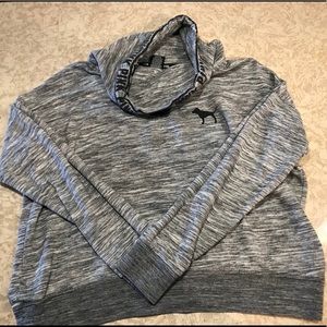 Scoop neck sweatshirt